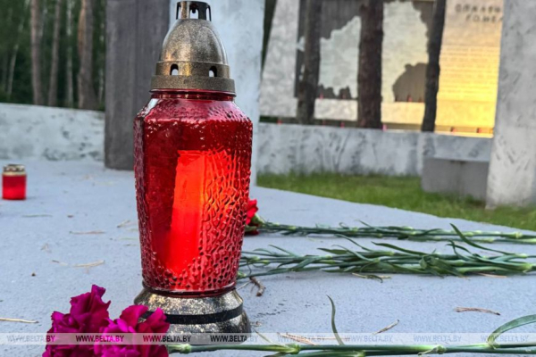 "Здесь сердце разрывается от боли". На мемориале "Ола" почтили память жертв Великой Отечественной войны&nbsp;
